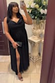 I loved this dress! It was a little big, but that was on me! I have a habit of buying clothes too big because I don't then clinging to my body. It was beautiful and I got so many compliments. - Nadege C.