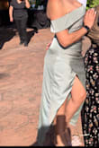 Beautiful dress, I love this dress so much that I also have it in black and dark green. I purchased this sage color after purchasing the green emerald. I loved it so much that I put myself on the waitlist for sage and black. I bought them about 2 months ago. I tried them on they fit just as expected. This past weekend I attended an outdoor wedding and I thought my sage green would go perfectly with the occasion. An hour or 2 after arriving, my zipper just broke out of nowhere. I was just there and unzipped, leaving me with my entire side uncovered almost exposing my left breast. Yes, I cried it was pretty embarrassing. I had to run to the bathroom, trying fixing it, but there was no coming back from that one. I had to borrow my husband's coat. I've never had a problem with any of my other Lulus dresses until I did. - Alejandra T.
