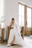 I really struggled finding a pair of wedding shoes because my husband is a short king BUT THEN I found these and was instantly in love! They were so comfortable to wear ALL DAY. The most perfect and elegant shoe. - Madalyn R.