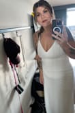 Loved the dress! The material was nice, and the fit was great! The straps were a bit less classy, if I had more time, I would have replaced them. - Rhiannon D.