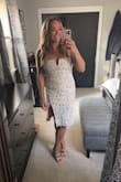 Got this dress for my engagement pictures and couldn't be happier! It fit true to size, was very comfortable and so cute - Stephanie H.