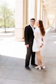 I ordered this dress for my engagement pictures, and it is beautiful. It fits perfectly is so elegant. The lace sleeves are soft, and the dress is not see through. Very comfortable all around and fit the style of our photo shoot. I couldn't be happier with this dress. - Zayda J.