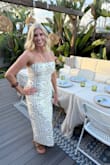 Perfect for a resort style dinner party! Material isn't breathable, but fits perfectly! I ordered a medium. I'm 5'4 140lbs. - Jen R.