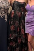 I fell in love with this dress the moment I saw it. It was out of stock for my size, so I had to wait to get it. But it was worth the wait! This dress is absolutely gorgeous and so comfy! I usually don't wear dresses that are strapless, but this one stays in place thanks to a silicone contour around the top, making it not to slide down or out of place. I went to a wedding and received lots of compliments! Definitely recommend!!! - Luisa J.