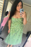 Fit my measurements perfectly! Got so many compliments the entire night and felt so pretty!!!! - Sarah L.
