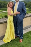 I wore this to a formal wedding with a castle as the venue (Taylor Swift used it for her Love Story music video)  So many guests came up to me saying "that's the dress from that movie How to Lose a Guy!!"  I received countless  compliments all night!  Absolute show stopper!  Btw-had prior approval from the bride- she didn't want guests wearing black instead lots of color--well this fit that request! - Ally F.