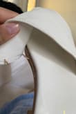 I wore these shoes walking maybe 2 blocks, the strap completely ripped out of the shoe which caused the nails to stab into my foot. - Reid M.