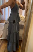 This dress is so pretty and seems to be good quality. It fits great everywhere except the bust. I do not have a massive chest, but I'm not completely flat. Normally, I don't have an issue with dresses from Lulus. Even if I used a push-up sticky bra, I wouldn't be able to make this work. I talked to a seamstress, and they would have to take apart the seams on both sides of the bodice and essentially rebuild it, which I don't have time for. - Samantha M.