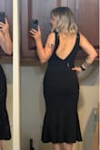 I bought this as a guest at a wedding in Vegas. It fit like a glove and was comfortable despite the heat. - Tracey M.