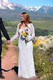 I loved this dress the first time I saw it. It shipped in 3 days!! For me, it ran a little longer in the front, so I did have it tailored so I wasn't stepping on it. It's heavy due to the beading, but not uncomfortable. It hangs on your body so well, and it's stretchy. It was so comfortable to wear. I got in and out of a car easily. The beading at the bottom is very delicate; I did end up losing a bit to snags. Otherwise, I loved this dress so much! - Raushanna C.