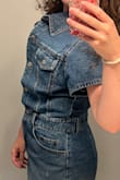 If you have big boobs, this is the dress for you. I have a smaller chest so it is huge on me, which almost never happens in size small garments. - Sara J.