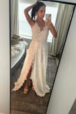 I had another dress picked out for my wedding for months and I ended up changing it 2 weeks before. I tried it on and knew it was the one! It made me feel like a sexy princess. - Cristina S.