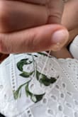 Ordered the small bec I'm generally size 6, had to exchange it to M. The bust area is a bit loose. The 3 star is because there are 3 loose threads in the top alone and one loose thread in the skirt. That's out of the plastic bag. I didn't expect the quality to be mid. It is my 1st Lulus purchase. I should email them to see what's the solution but I'm afraid the quality isn't good. I can only upload 2pics. - Carol A.