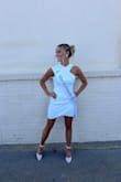 I wore this dress for Miss Idaho, and it is absolutely perfect! It has been great for news, reviews, and events, and it fits exactly true to size. Material is great, and the neckline is gorgeous. You can never go wrong with Lulus! - Ellie D.