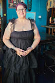 I felt like a Little Gothic Princess in my dress on my wedding day. It fit well. It was very pretty, and I received it quite quickly! - Gina S.