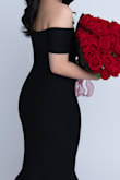 I bought this dress for my birthday photoshoot, fits perfectly, true to size. It helps your body look curvy in beautiful shape. Definitely one of my best experience with Lulus, since I bought mutilple items from Lulus before but none of them look good and true to size like this one. Highly recommend. - Phoebe T.
