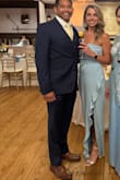 I wore this dress to a wedding. It fit perfectly! The material was so comfortable and allowed for dancing comfortably. It fits true to size. I received many compliments. This is the second wedding guest dress that I have bought from Lulus and have been very happy with the fit, quality of the product, and price. You will love it! - Alicia I.
