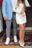 I wore this to my bridal shower and it was perfect!! Quality was great! - Laine E.
