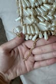 Love this purse, it was the perfect vibe for my wedding day. But within 1 hour of using it the whole side seam opened up and was unusable. A guest of mine had to see it, and then a couple hours later the chain snapped in half. Sooo I didn't really get much use out of it. - Kirsten R.