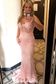 I bought this dress, to wear at Pinky's Vanderpump in the Flamingo, and it did not disappoint! I couldn't take 5 steps, without receiving a compliment. - Dana T.