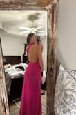 I was obsessed with this dress. The only reason I returned it was because I was worried about it being "too sexy" for the wedding I was attending. But I'm 100% keeping it in my shopping cart for another event. - Kelly M.
