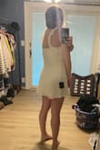 This was my first time ordering from Lulus and all 3 dresses I ordered (2 larges/1 medium) were ridiculously short. I am generally short (5'4) and do not have a long torso. I usually size up because of my bigger bust. I just think it's ridiculous that they make all of their dresses this short. - Payge M.