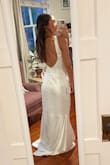 Loved the quality and cut! I just need to get it hemmed and maybe adjust the straps but very little alterations. For the price, this dress is amazing! - Adriana D.