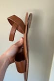 Bummed because these are really cute, but the sole fell apart after only 5 or so wears. Wish I could get a refund. - Samantha C.