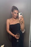 I searched high and low for the perfect black bodycon gown. When I saw it, I knew this was going to be the one. I am 5'6 and loved the longer length on this. It fit like a glove, and I felt stunning - Melanie K.