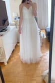 It is see through, and big in the chest/waist/straps. The straps are not adjustable. The length is too long. I am 5'6 and it is too long with heels on. - Shanon S.