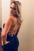 I'm so glad I bought this stunning dress for my Christmas ball. I received so many compliments on it. I did have to get the length hemmed, but I expected that with my height. 
Very much worth the money! - EMILY C.