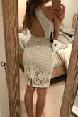 Love this dress! Fits perfectly! Can't wait to wear it to my rehearsal dinner. - Lauren B.