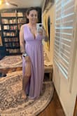 I ordered this dress in three colors, for some reason, the lavender one seemed to run a little bit larger. Absolutely gorgeous dress, so beautiful and photographs well! I used it for a Mother's Day photo shoot. - Erin R.