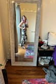 This dress is so stunning! The compliments I got! Note: I am 5'9 and the length was perfect, so if you're shorter than that, it might be an issue. But for me, it was perfect, so flattering, made me feel like a mermaid fairy - Bethany B.