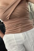 Cute top. Material is nice and soft. Great fit. - Cynthia A.