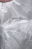 I received this dress and thought it was a bit big on me, but went with it because it was pretty. I wore the dress to my nephew's baptism and found it had three holes in it. One on the butt and one on each side of the dress. It was very embarrassing! Don't recommend this one at all! - Ardy G.