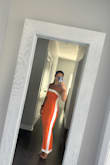 Beautiful, well made dress! I measured as an XS, however, the dress is a bit snug around my back (zipper is difficult to zip up). I do have a bit more of a muscular back, so I'm assuming this is why. I do wish that it were a bit shorter. I likely would've ordered a small; however, I don't have time to reorder. - Danielle S.