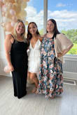 The dress was perfect for my bridal shower. I got so many compliments, and I felt so cute, sexy, and comfortable the entire day. The material is light and beautiful, so it's perfect for a summertime shower or event. I'm small busted, so I ended up using dress tape to keep the top close to my skin so I could move freely, but it worked out great. 10/10 recommend - Kaitlyn P.