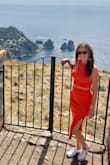 I wore this on vacation and loved how thick the fabric was; loved! - Rachelle B.