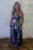 The dress is beautiful, got a lot of compliments. Pics don't do justice, the fabric looks and feels great - Maria A.