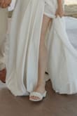 I wore these shoes for my wedding which was located in a field, from 4pm to midnight, and my feet never hurt. No blisters, no aching feet, and I didn't break the shoes in ahead of time. I literally can't believe how comfortable these shoes were. - Kayla P.