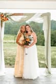 This dress was perfect for my daughter's summer outdoor garden wedding. Soft, light, flowery, and fit beautifully, either draped neckline and lower cut open back - Sharon B.