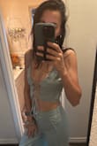 So comfortable. So cute. Love that it can be casual or sexy. I bought it for country swing dancing and love tight fitting tops that never need readjusting and loose bottoms that don't constrict movement. The bottoms are a little long even though I'm "tall" but can be hemmed (or even just trimmed) very easily- 

also a great flattering top for IBTC girlies <3 - Brittani A.