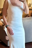 I sent my original wedding dress to a seamstress, but it was unfortunately ruined and came back two sizes too small. I was panicking trying to find a replacement, and then I found this dress! It arrived within a week and fit perfectly, aside from the length, which was an easy fix. After I told others in the wedding party about Lulus, they started ordering their dresses too and they loved them! - Brittany R.