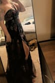 I was getting a little discouraged shopping for an upcoming wedding and purchased two previous dresses from this site that weren't flattering for my body type... so this dress was my last shot. And I LOVE it! The colors are beautiful, and the fit is great! I have to get it hemmed a little at the bottom, but overall perfect! Very happy with this purchase! - Megan H.