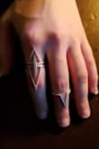 These rings are fabulous. They may not be made from the highest quality material, but the designs are unique and striking. These rings compliment each other, or wear them individually. The possibilities are endless! - Anjulia R.