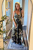 I got so many compliments in this dress. The fabric flows so beautifully - Jenn B.