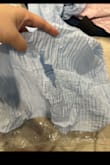 I was really excited to receive this dress for my pinning ceremony and couldn't wait to try it on. Unfortunately, when it arrived today, I noticed it was damaged and had a hole in it. Very disappointed since I was looking forward to wearing it for such a special occasion - Ngoc C.