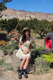 Beautiful dress, I love the style and color - Huyen D.