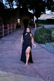 Listen, just get it!!! The sexy dress, so elegant and gorgeous. If you're a curvy girl, you're going to slay in this dress. Get it, you won't regret it - Fenunu M.